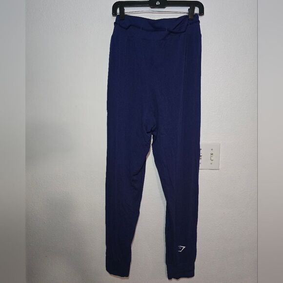 Gymshark Women't Lightweight Jogger Pants In Blue Size Medium - Picture 10 of 14
